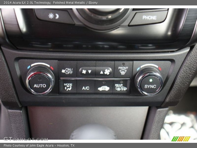 Polished Metal Metallic / Ebony 2014 Acura ILX 2.0L Technology