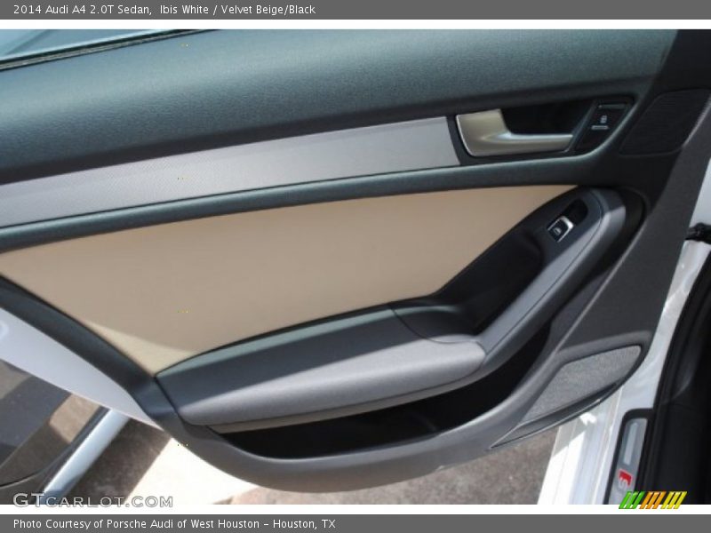 Ibis White / Velvet Beige/Black 2014 Audi A4 2.0T Sedan