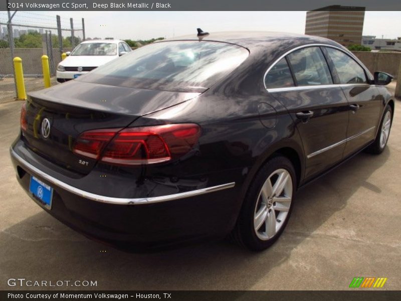 Deep Black Metallic / Black 2014 Volkswagen CC Sport