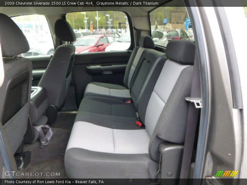 Graystone Metallic / Dark Titanium 2009 Chevrolet Silverado 1500 LS Crew Cab 4x4
