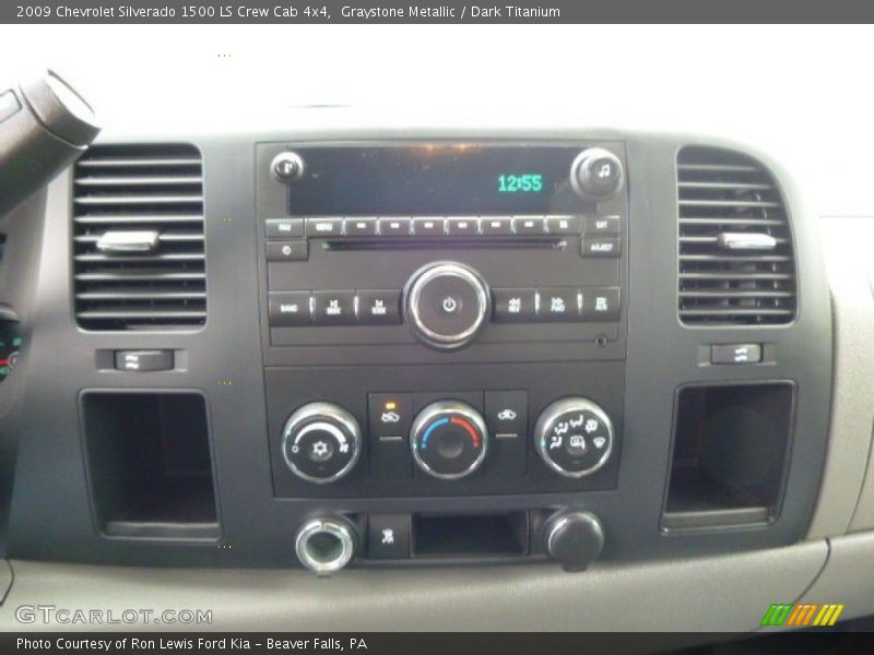 Graystone Metallic / Dark Titanium 2009 Chevrolet Silverado 1500 LS Crew Cab 4x4