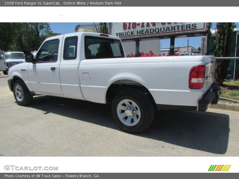 Oxford White / Medium Dark Flint 2008 Ford Ranger XL SuperCab
