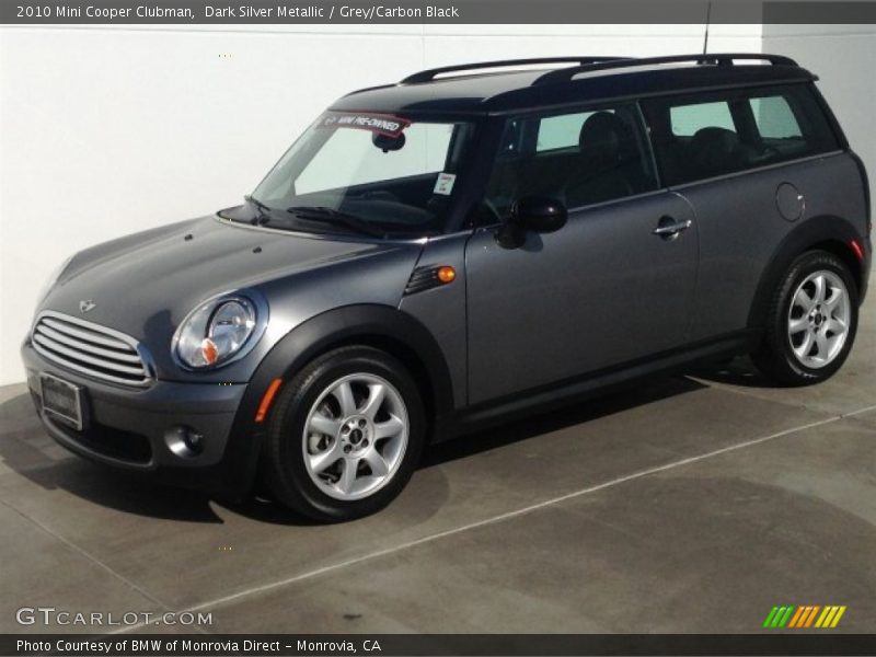 Dark Silver Metallic / Grey/Carbon Black 2010 Mini Cooper Clubman