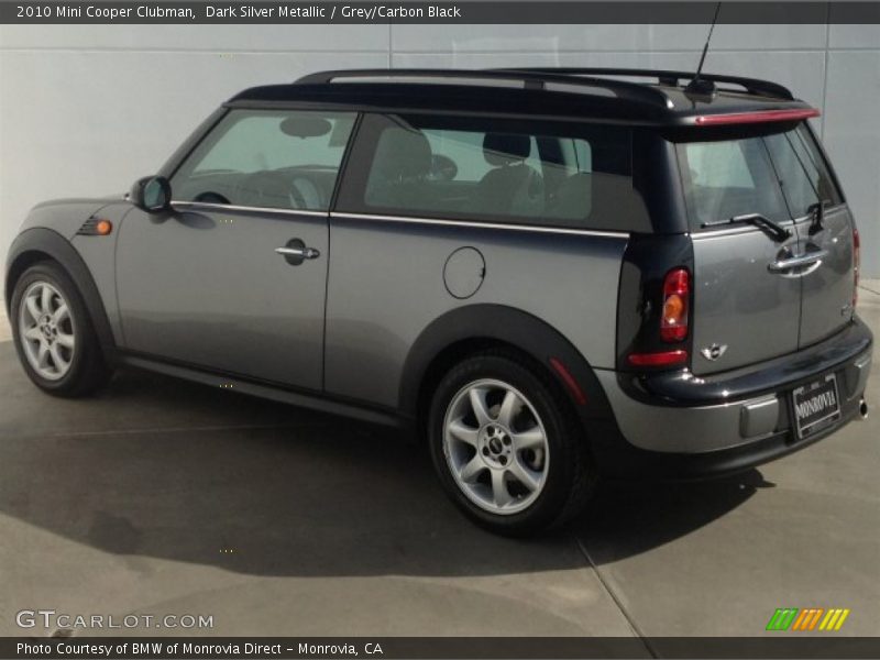 Dark Silver Metallic / Grey/Carbon Black 2010 Mini Cooper Clubman