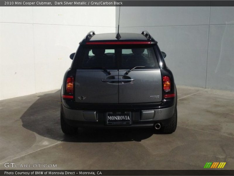 Dark Silver Metallic / Grey/Carbon Black 2010 Mini Cooper Clubman
