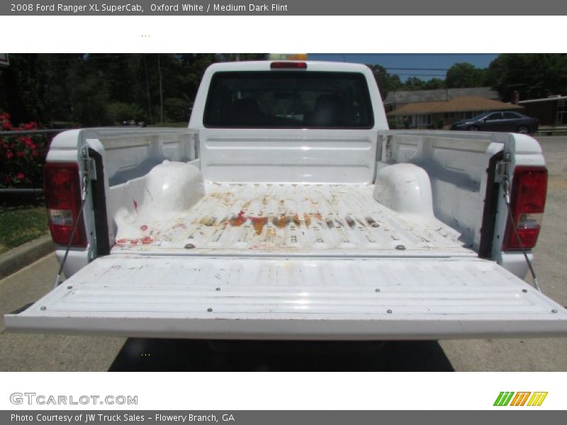 Oxford White / Medium Dark Flint 2008 Ford Ranger XL SuperCab