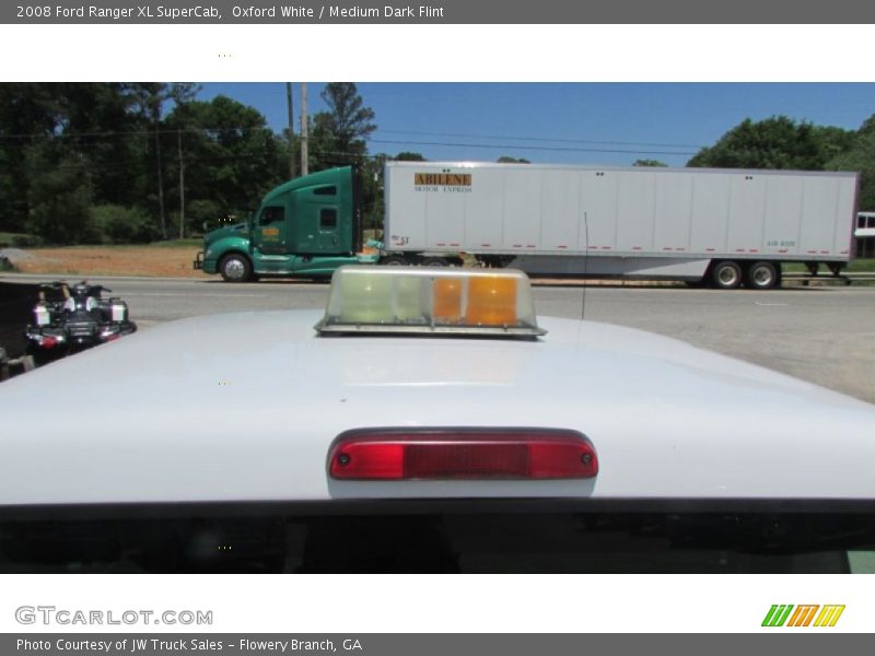 Oxford White / Medium Dark Flint 2008 Ford Ranger XL SuperCab