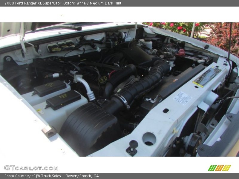 Oxford White / Medium Dark Flint 2008 Ford Ranger XL SuperCab