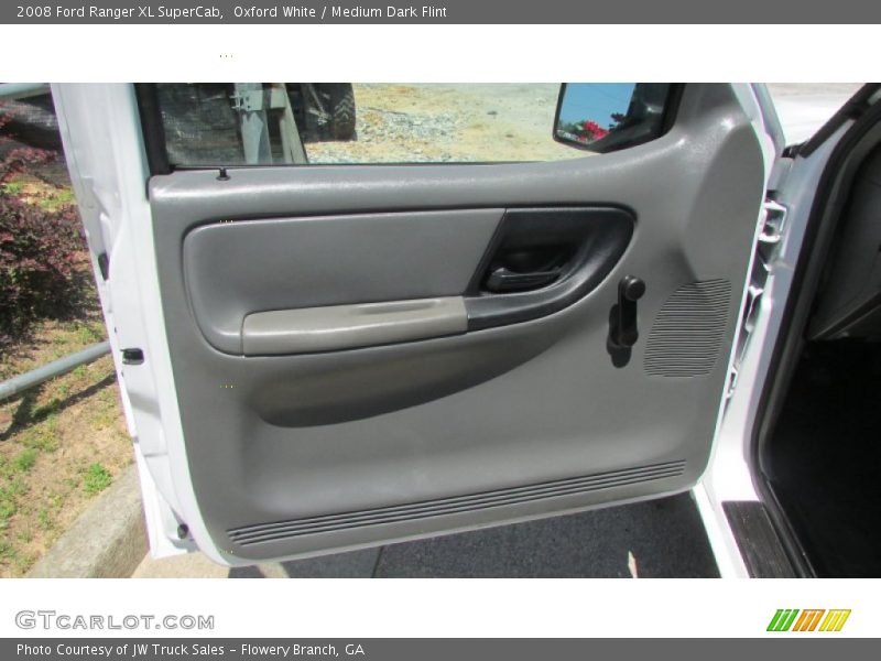 Oxford White / Medium Dark Flint 2008 Ford Ranger XL SuperCab
