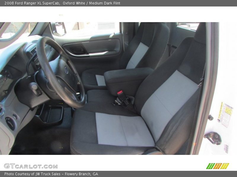 Oxford White / Medium Dark Flint 2008 Ford Ranger XL SuperCab
