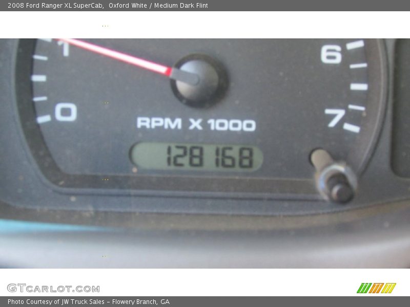 Oxford White / Medium Dark Flint 2008 Ford Ranger XL SuperCab