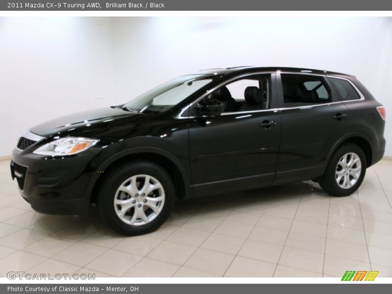 Brilliant Black / Black 2011 Mazda CX-9 Touring AWD