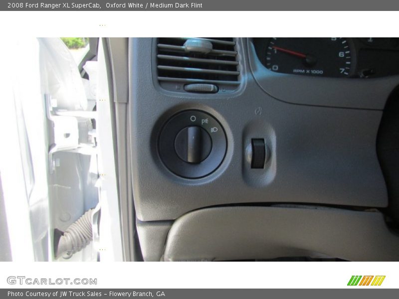 Oxford White / Medium Dark Flint 2008 Ford Ranger XL SuperCab