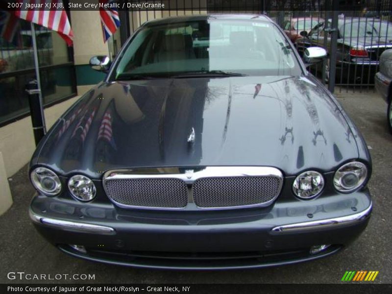Slate Grey Metallic / Dove/Granite 2007 Jaguar XJ XJ8
