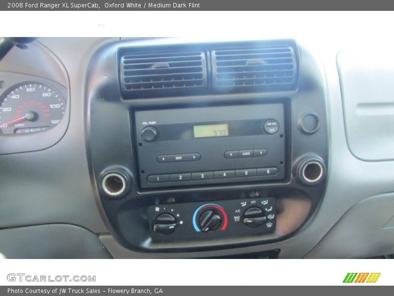 Oxford White / Medium Dark Flint 2008 Ford Ranger XL SuperCab