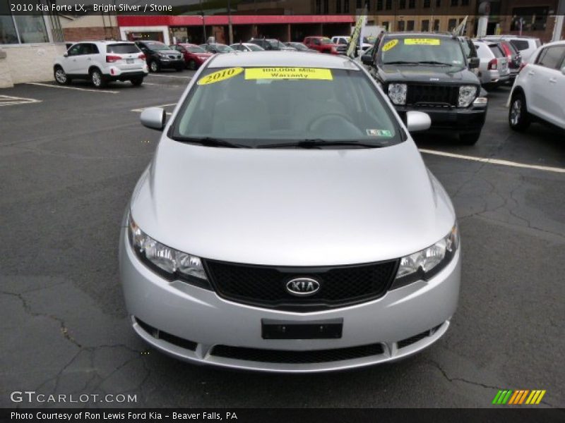 Bright Silver / Stone 2010 Kia Forte LX