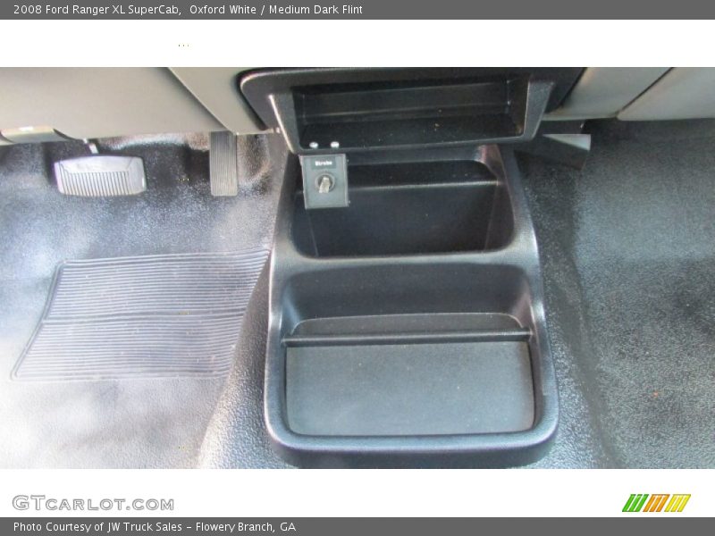 Oxford White / Medium Dark Flint 2008 Ford Ranger XL SuperCab