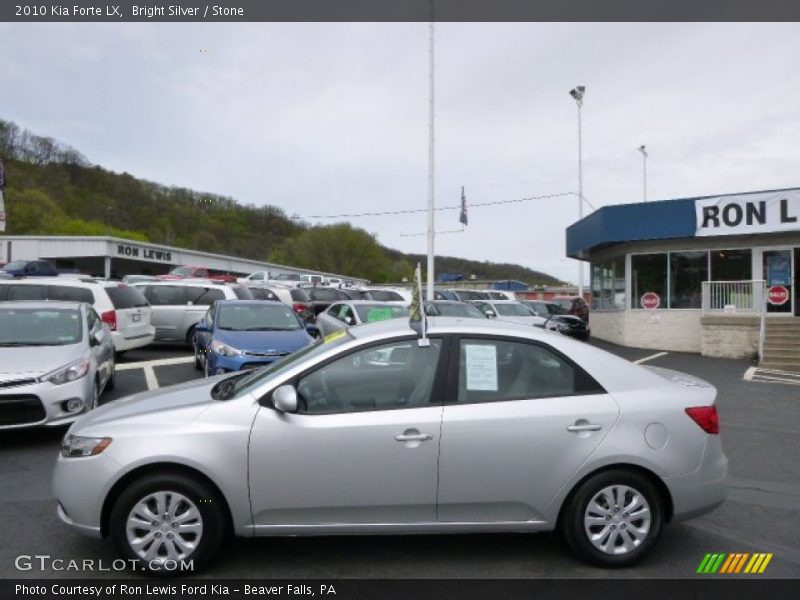 Bright Silver / Stone 2010 Kia Forte LX