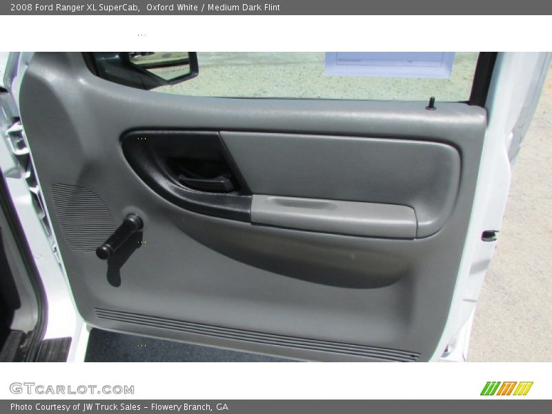 Oxford White / Medium Dark Flint 2008 Ford Ranger XL SuperCab