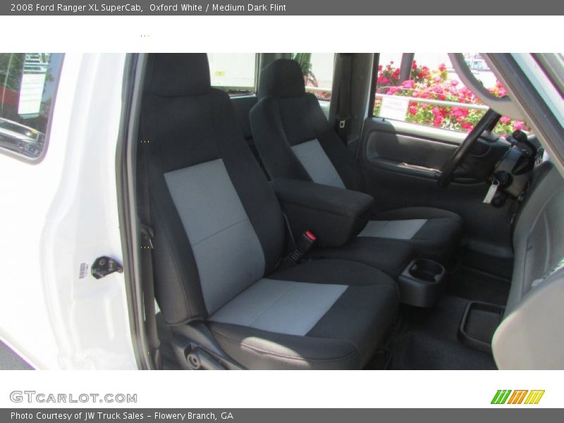 Oxford White / Medium Dark Flint 2008 Ford Ranger XL SuperCab