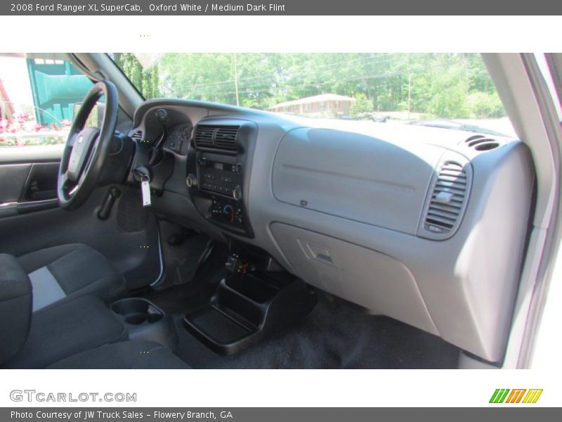 Oxford White / Medium Dark Flint 2008 Ford Ranger XL SuperCab