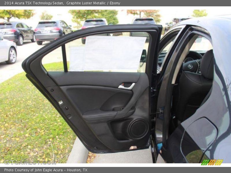 Graphite Luster Metallic / Ebony 2014 Acura TSX Technology Sedan