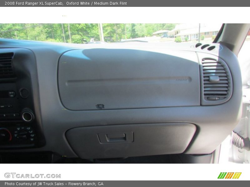 Oxford White / Medium Dark Flint 2008 Ford Ranger XL SuperCab