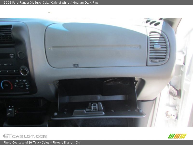 Oxford White / Medium Dark Flint 2008 Ford Ranger XL SuperCab