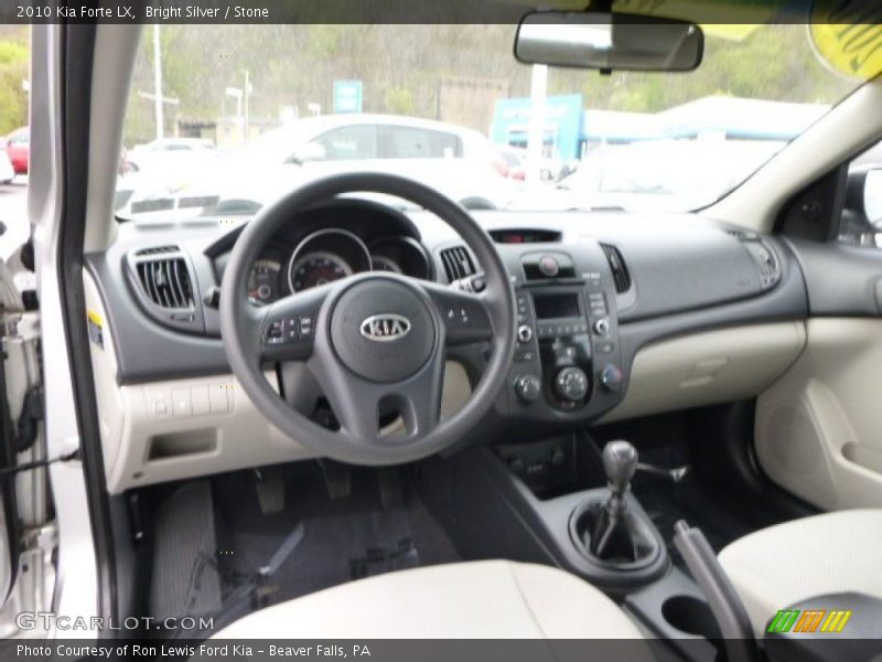 Bright Silver / Stone 2010 Kia Forte LX