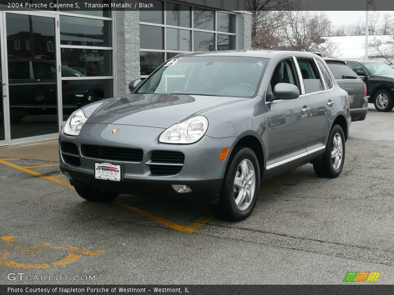 Titanium Metallic / Black 2004 Porsche Cayenne S