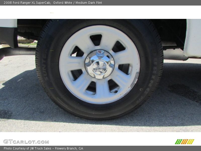 Oxford White / Medium Dark Flint 2008 Ford Ranger XL SuperCab