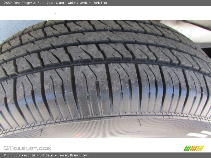 Oxford White / Medium Dark Flint 2008 Ford Ranger XL SuperCab