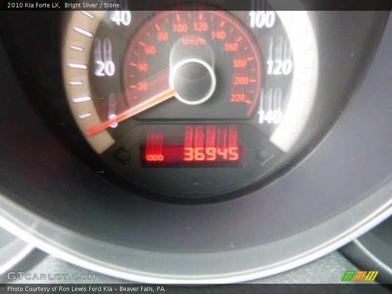Bright Silver / Stone 2010 Kia Forte LX
