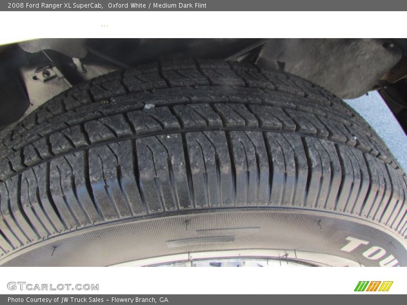 Oxford White / Medium Dark Flint 2008 Ford Ranger XL SuperCab