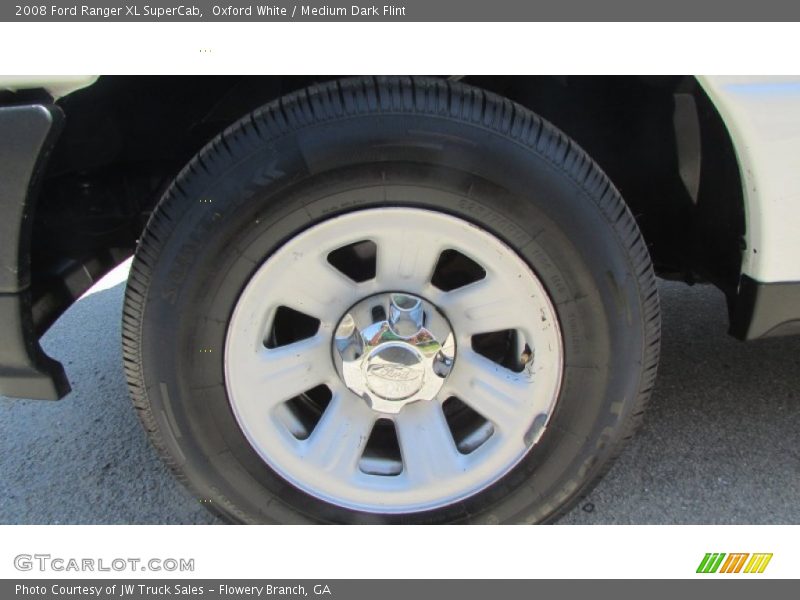 Oxford White / Medium Dark Flint 2008 Ford Ranger XL SuperCab