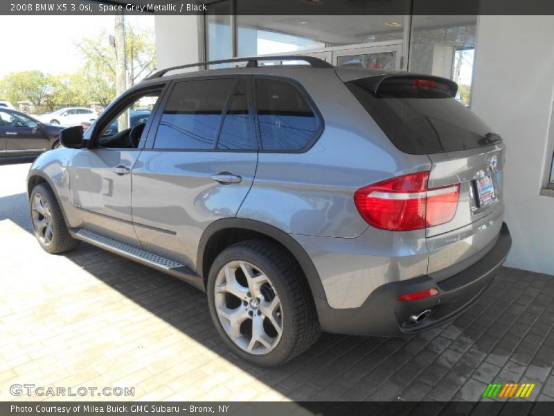 Space Grey Metallic / Black 2008 BMW X5 3.0si