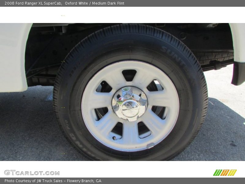 Oxford White / Medium Dark Flint 2008 Ford Ranger XL SuperCab