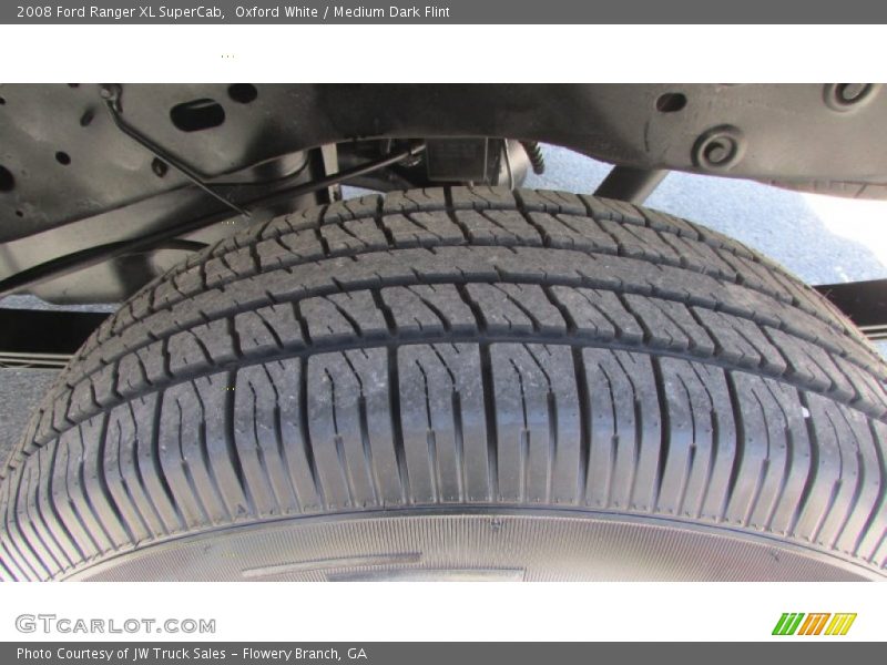 Oxford White / Medium Dark Flint 2008 Ford Ranger XL SuperCab