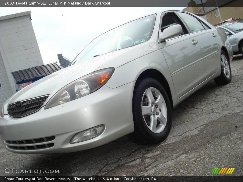 Lunar Mist Metallic / Dark Charcoal 2003 Toyota Camry SE