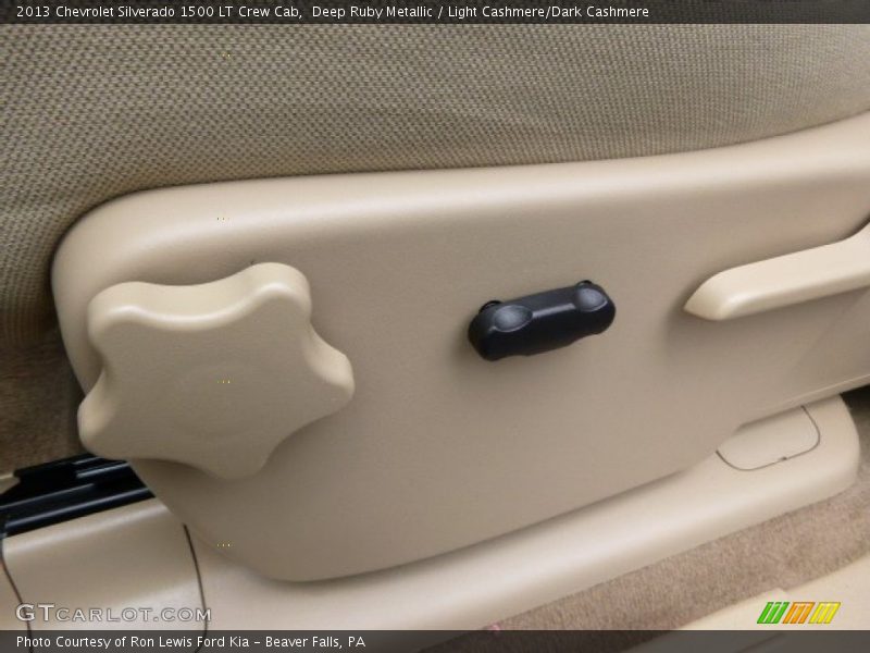 Deep Ruby Metallic / Light Cashmere/Dark Cashmere 2013 Chevrolet Silverado 1500 LT Crew Cab