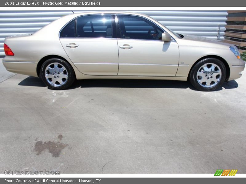 Mystic Gold Metallic / Ecru Beige 2001 Lexus LS 430