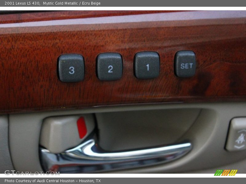 Mystic Gold Metallic / Ecru Beige 2001 Lexus LS 430