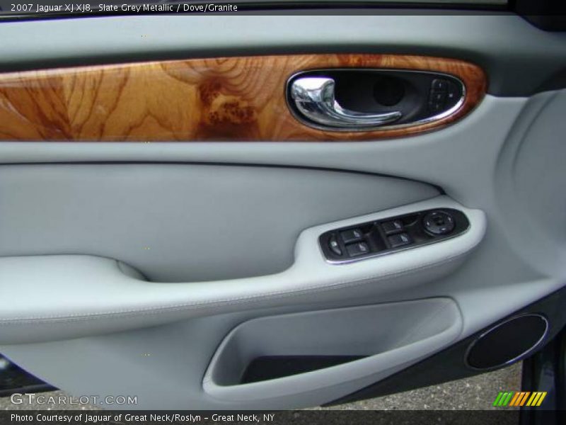 Slate Grey Metallic / Dove/Granite 2007 Jaguar XJ XJ8
