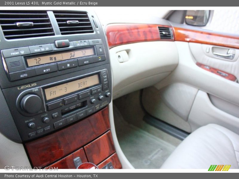 Mystic Gold Metallic / Ecru Beige 2001 Lexus LS 430