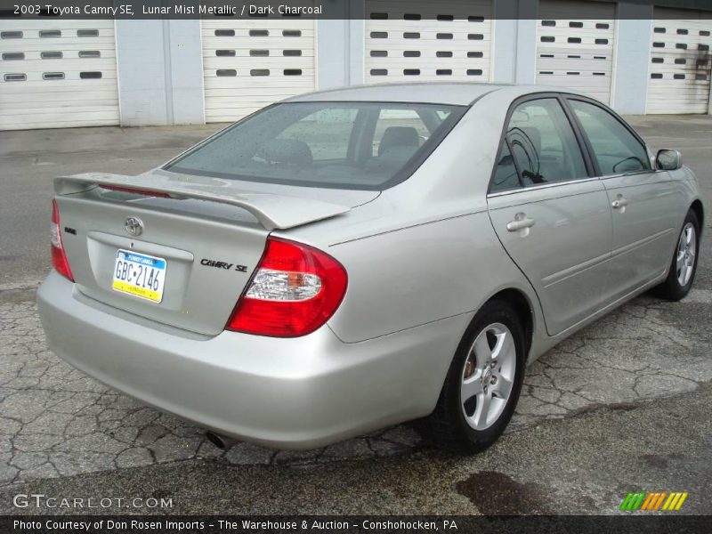 Lunar Mist Metallic / Dark Charcoal 2003 Toyota Camry SE