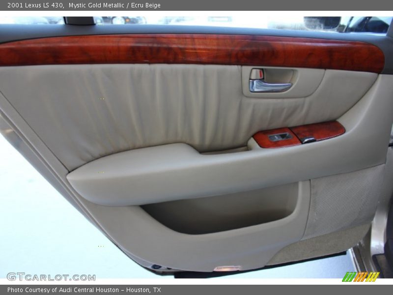 Mystic Gold Metallic / Ecru Beige 2001 Lexus LS 430