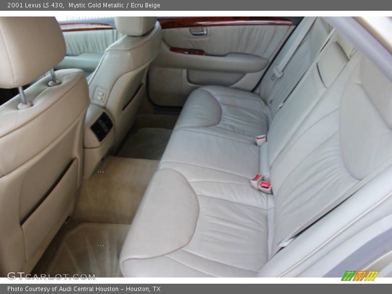 Mystic Gold Metallic / Ecru Beige 2001 Lexus LS 430