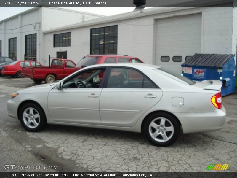Lunar Mist Metallic / Dark Charcoal 2003 Toyota Camry SE