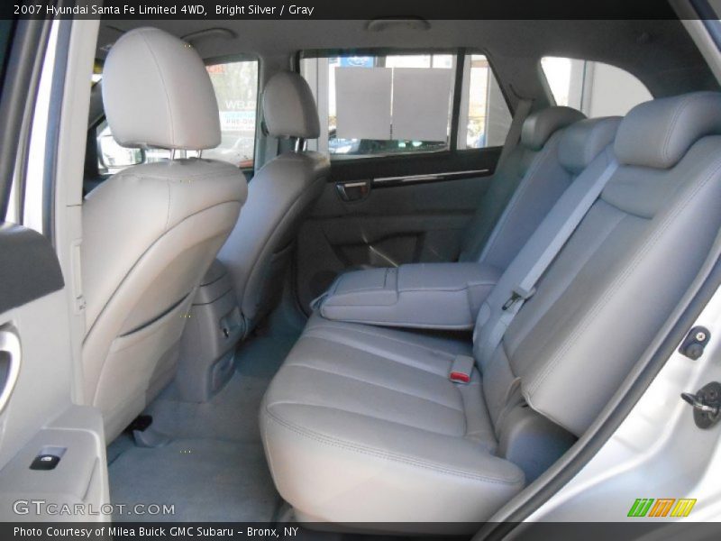 Bright Silver / Gray 2007 Hyundai Santa Fe Limited 4WD