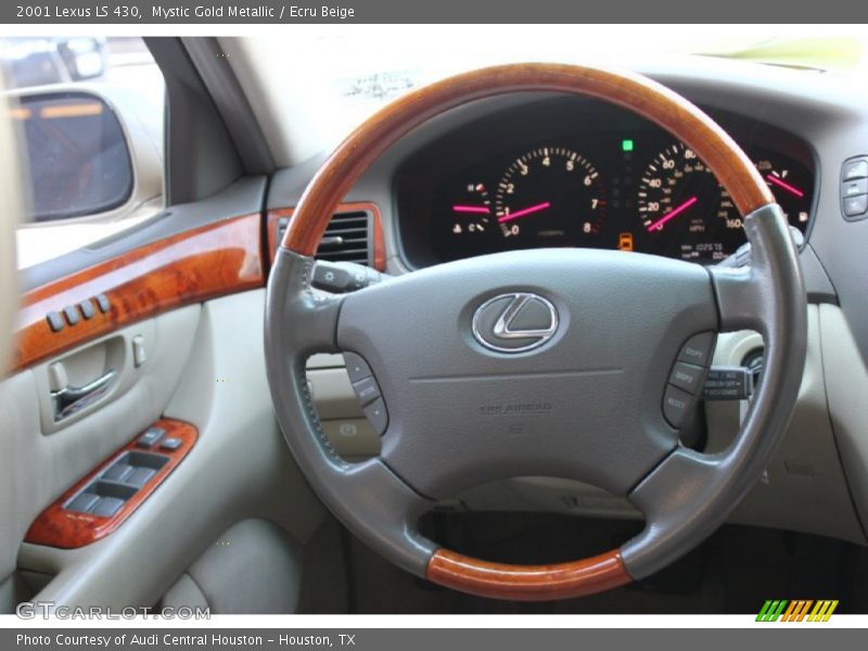 Mystic Gold Metallic / Ecru Beige 2001 Lexus LS 430